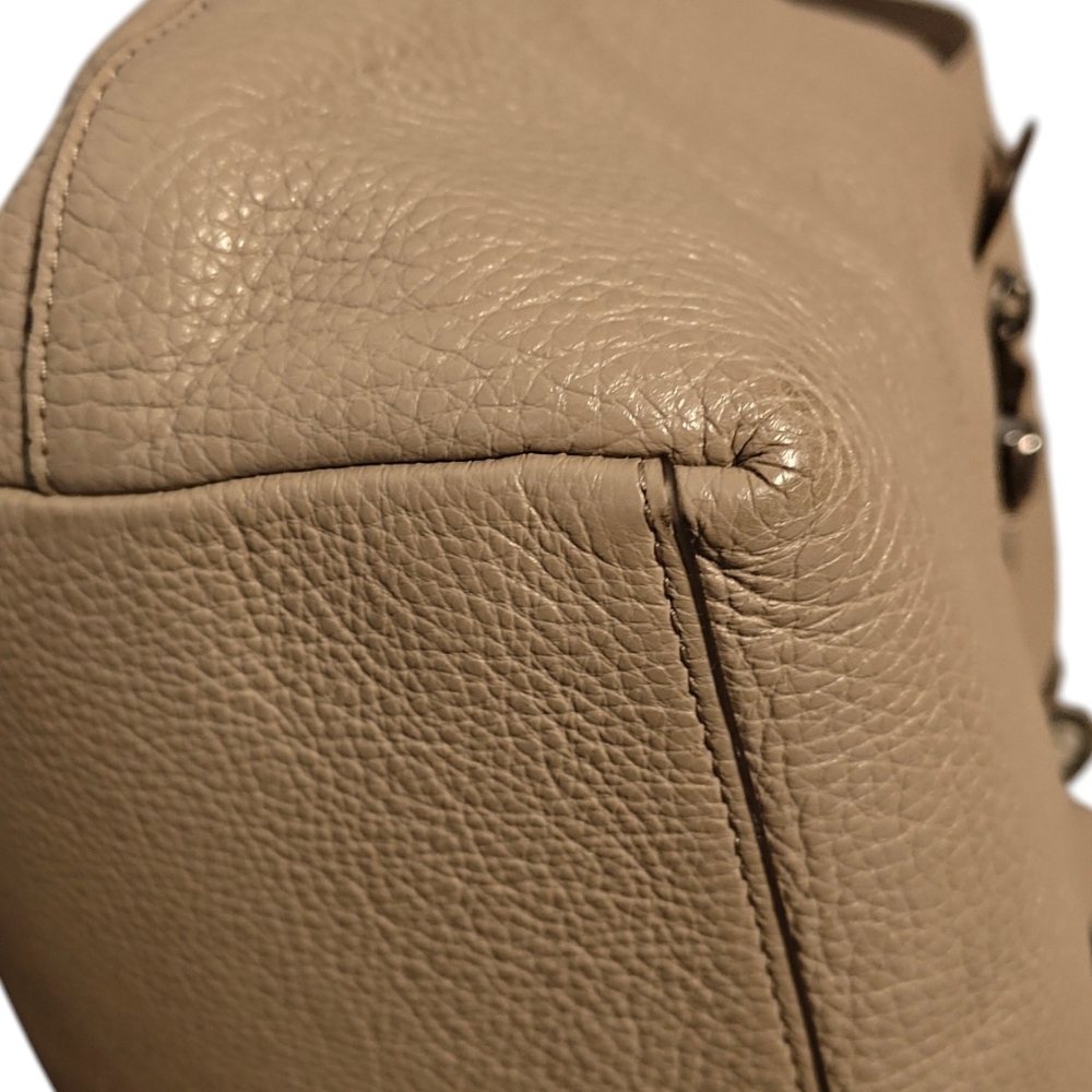 COACH Taylor Tote In Tan Pebble Leather - Picture 12 of 16